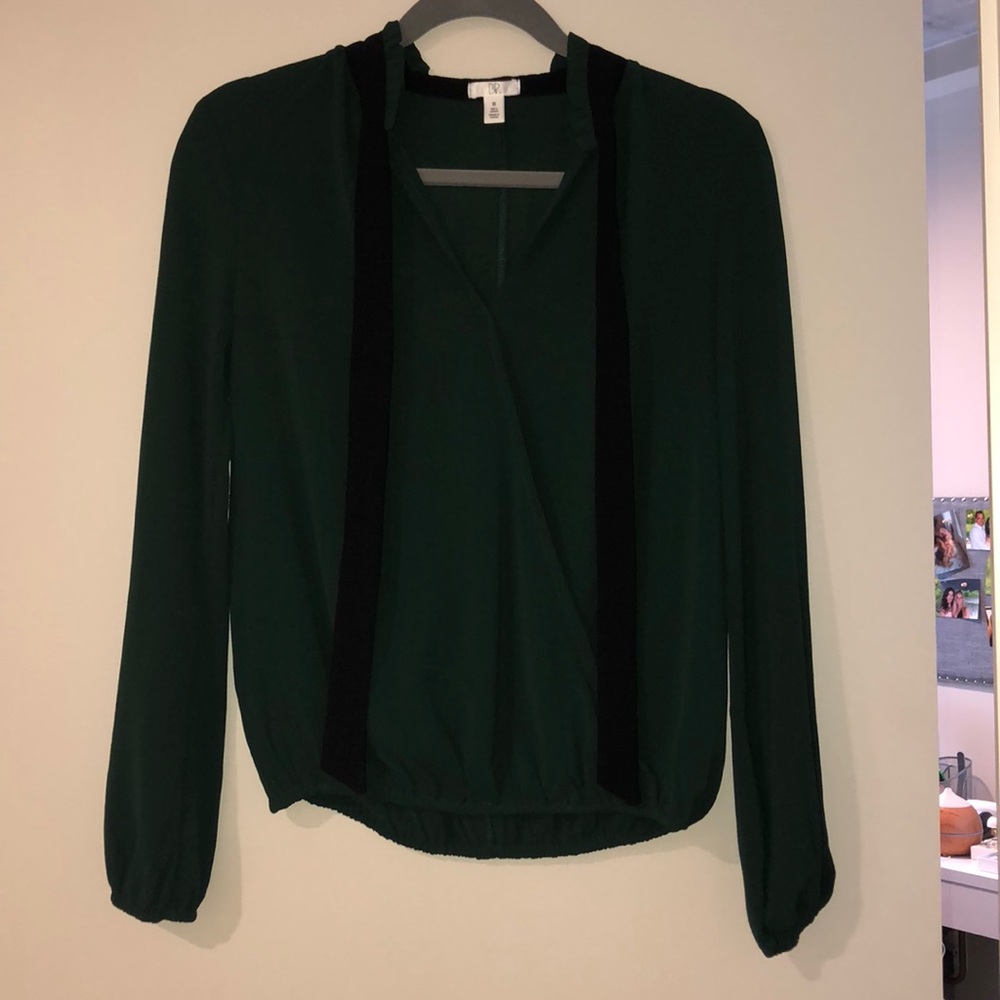 Green blouse